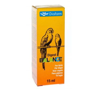 DIAFARM DIGEST BALANCE papildbarība putniem Gremošana 15ml